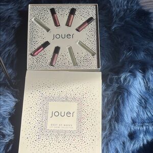 Jouer Nude Lip Crème Set, missing a few pieces